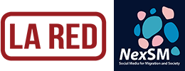 Logos: LA RED e. V. und NexSM
